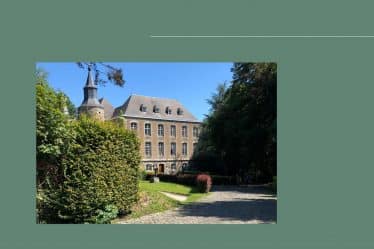 Héliport est une brasserie, mais pas tout à fait, logée dans un joli petit château à 10 kilomètres de Liège.