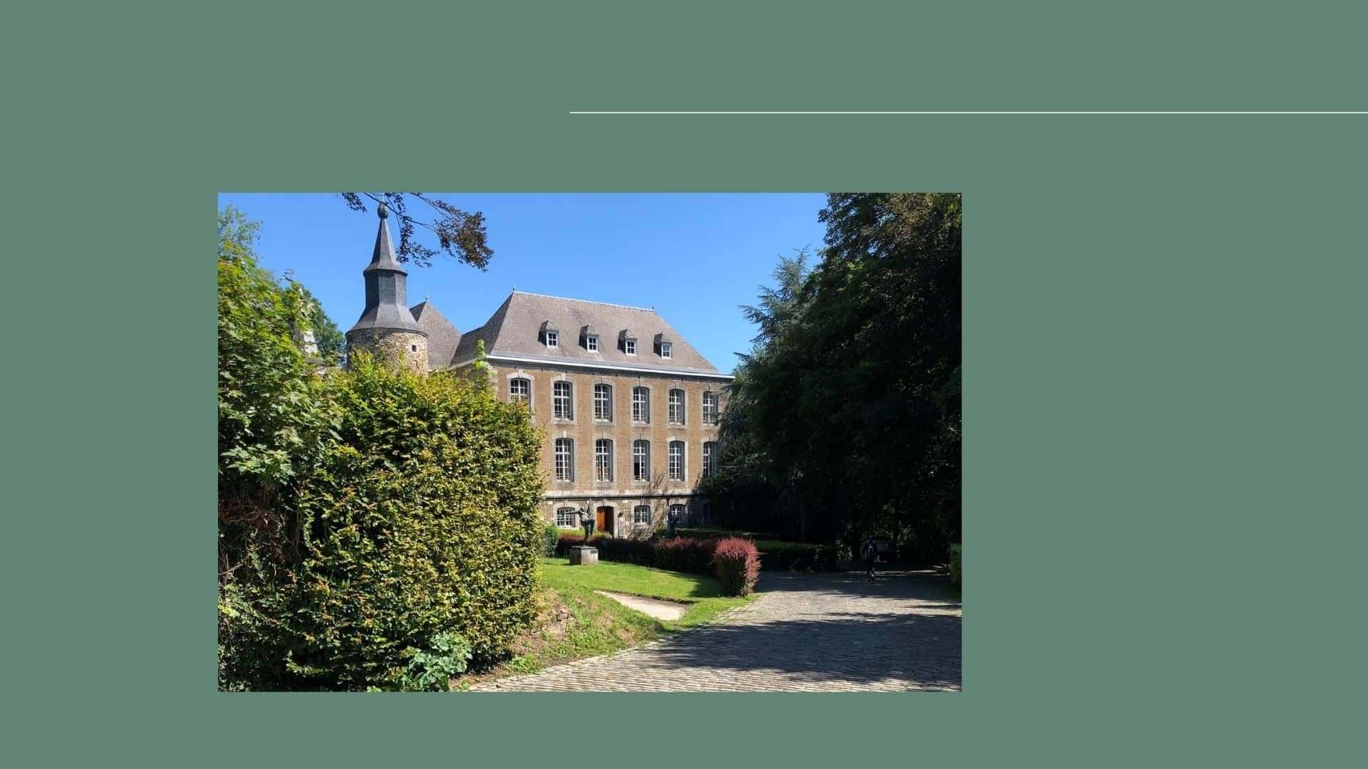 Héliport est une brasserie, mais pas tout à fait, logée dans un joli petit château à 10 kilomètres de Liège.