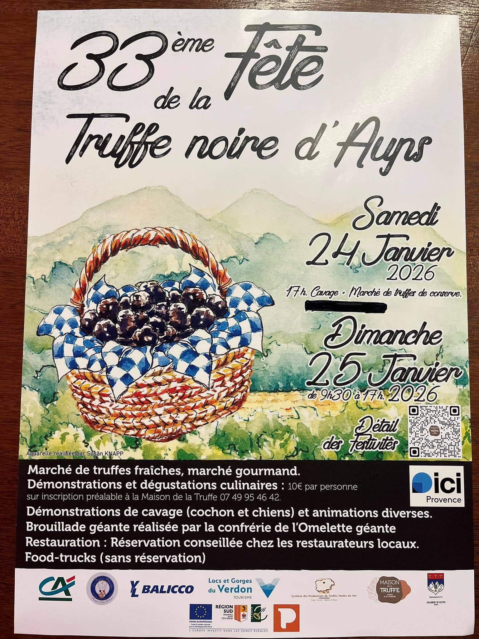 La truffe à Aups